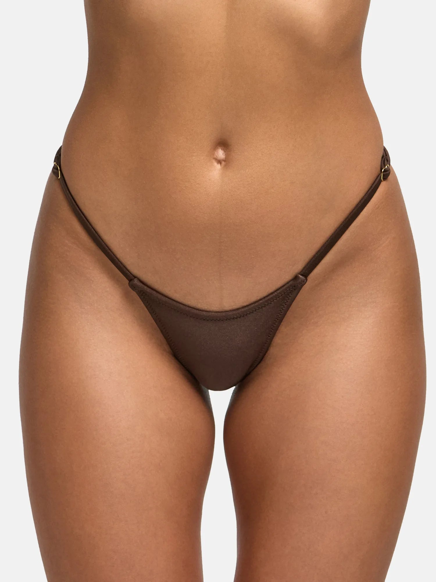 Thong Bikini Bottom MARY - brown