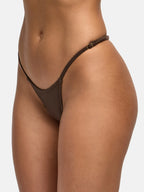 Thong Bikini Bottom MARY - brown