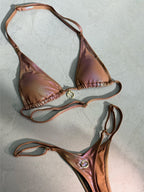 Bikini Top MARY - brown snake