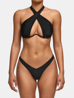 Thong Bikini Bottom COCO - black
