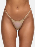Thong Bikini Bottom MARY - luxe nude