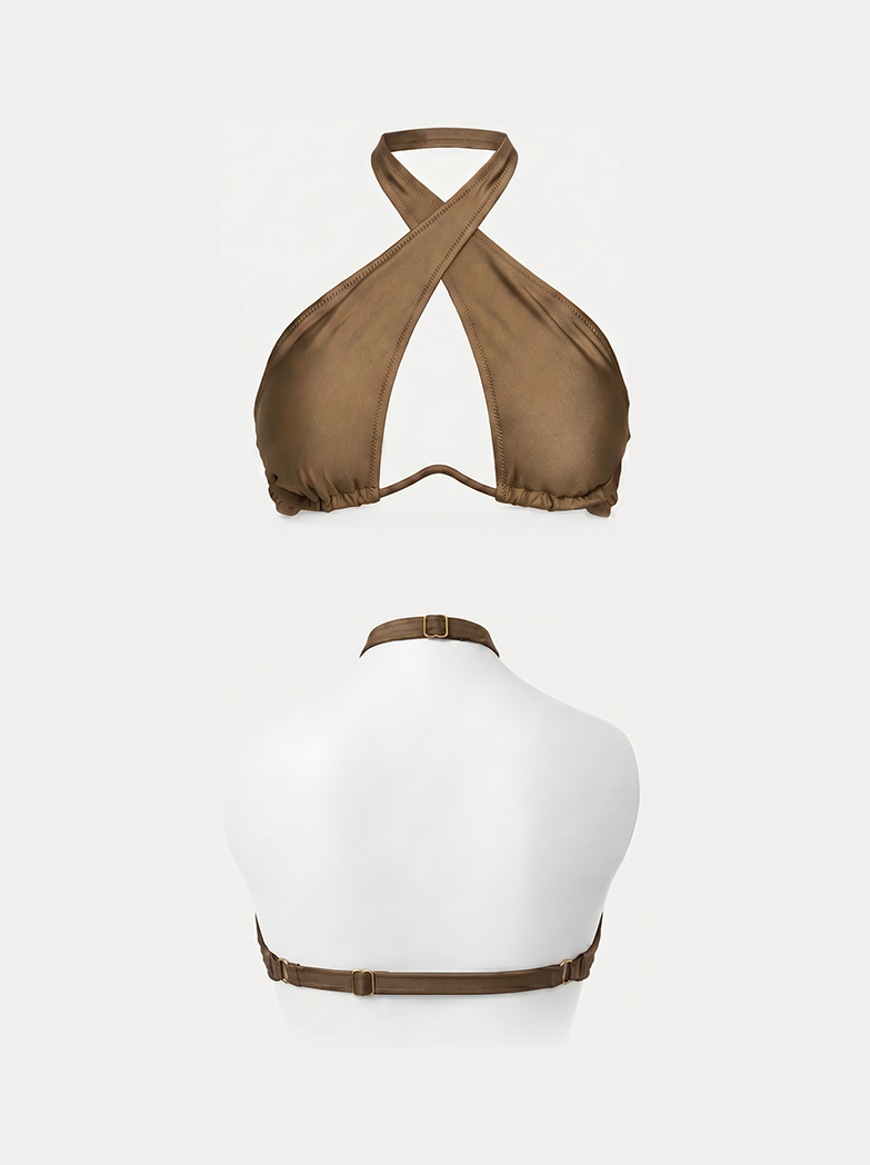 Underwire Bikini Top COCO - mocha